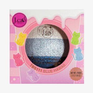 J.Cat Beauty Triple Crown Baked Eyeshadow - Blue Hawaii
